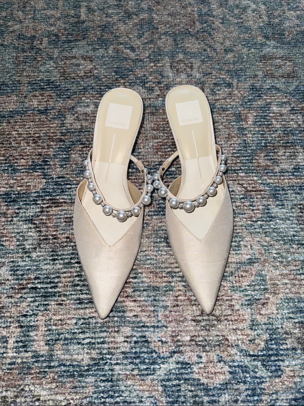 Dolce Vita Kanika Pearl Low Heel wedding shoes